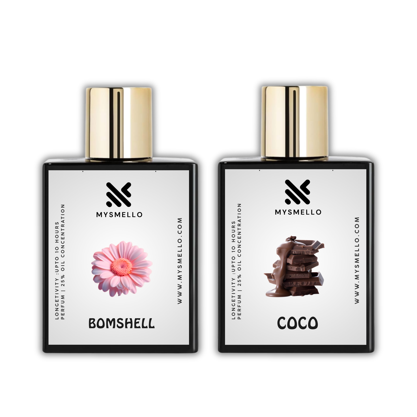 Pack of 2 for women: VS bomshell, Mysmelloe coco mademoiselle