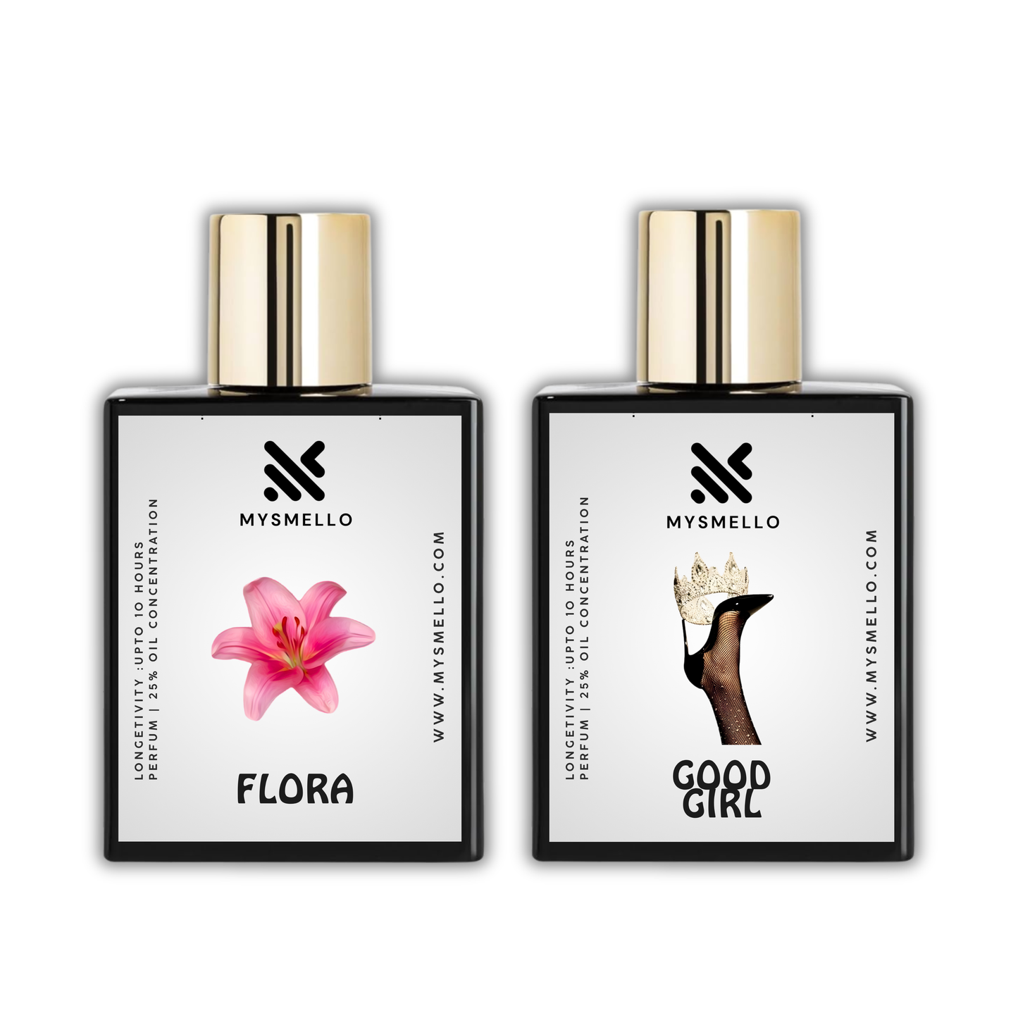 Pack of 2 for women: Mysmello Flora, CH good girl