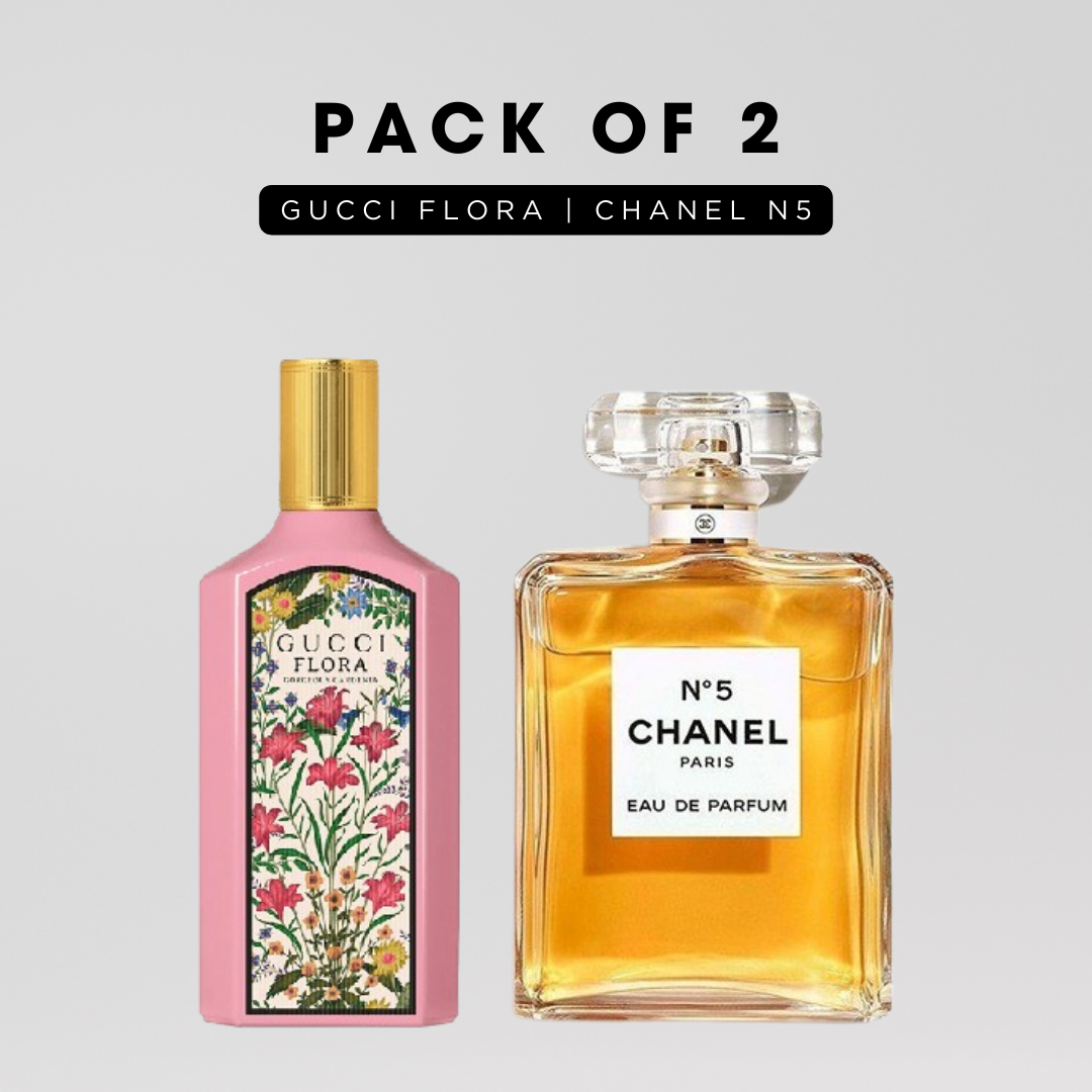 Pack of 2 for women: Mysmello Flora, Mysmelloo N5