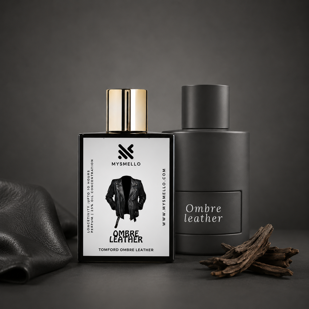 Tomford ombre leather perfume for men